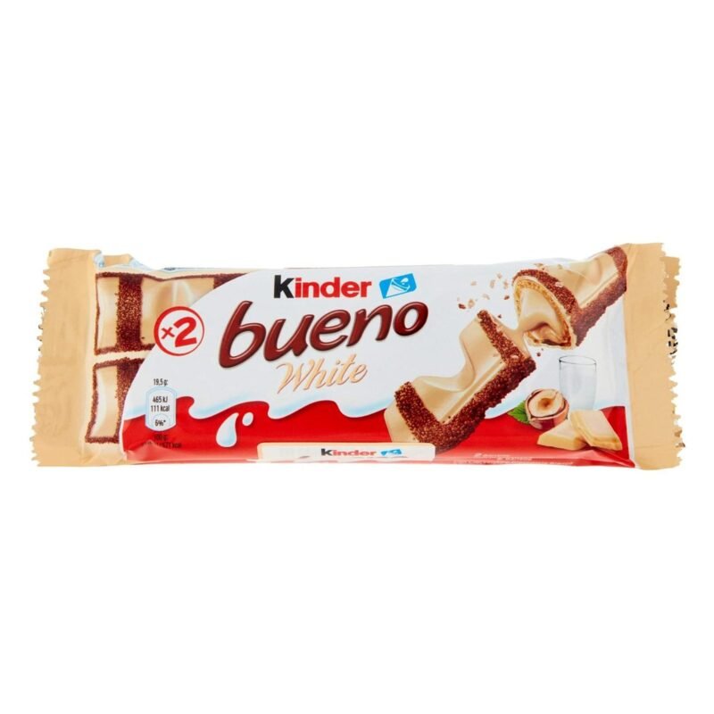 Kinder Bueno White Chocolate 2 Bars 39GR
