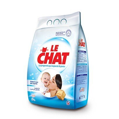 201836_main-1.jpg Le Chat Sensitive Low foam Powder Laundry Detergent 6KG  for Sensitive Skin