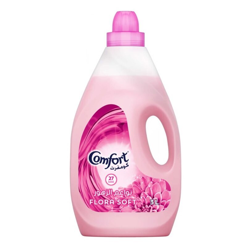 22202_main-1.jpg Comfort Long Lasting Fragrance Flora Soft Fabric Softener 3L