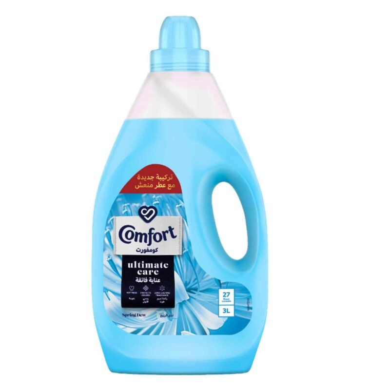 22203_main-1.jpg Comfort Long Lasting Fragrance Spring Dew Fabric Softener 3L