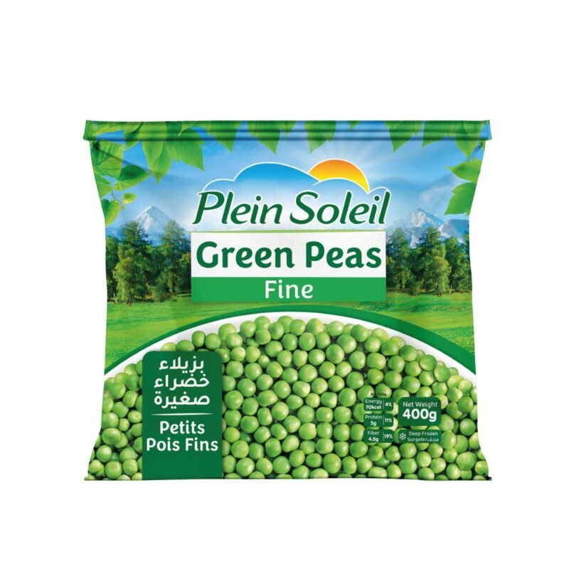 Plein Soleil Green Peas Frozen 400GR