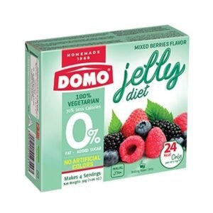 Domo Gelatin Dessert Strawberry 85GR