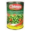 Chtoura Food Green Peas With Carrots In Brine 400g