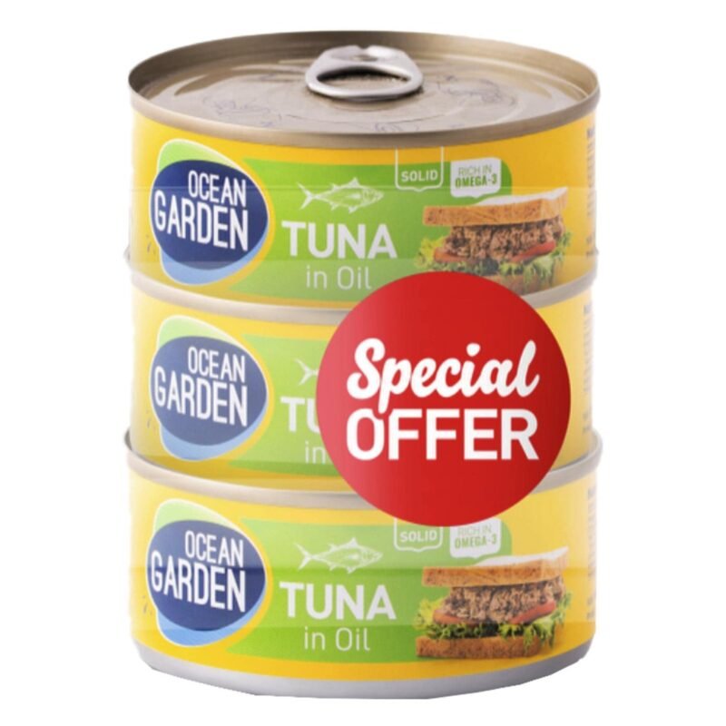 Ocean Garden White Tuna Oil 160GRX3