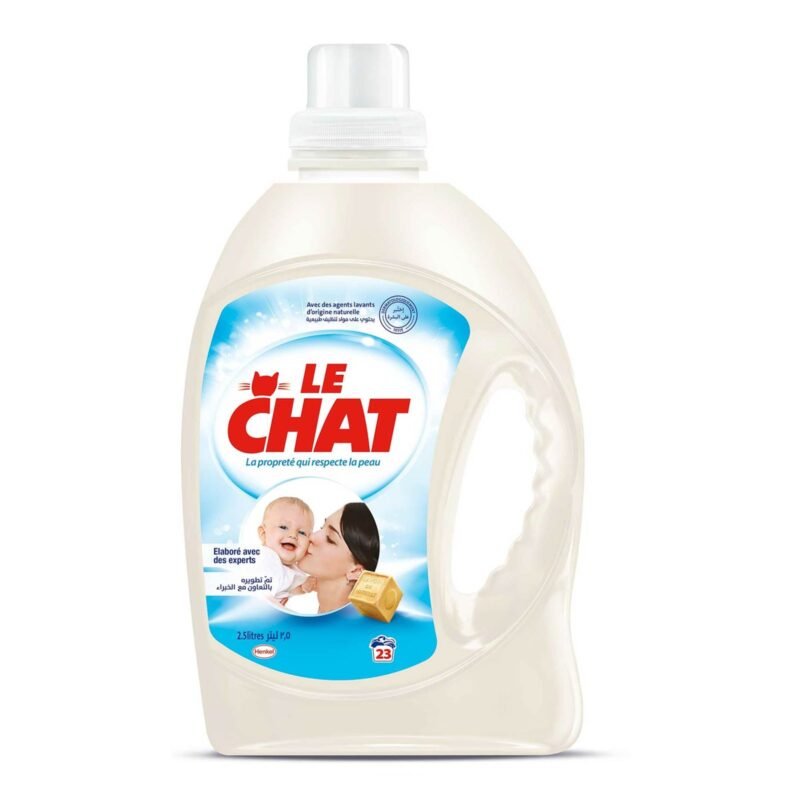 442034_main-1.jpg Le Chat Sensitive Gel liquid Laundry Detergent 2.5L