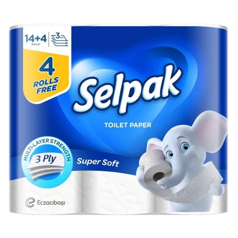 Selpak Toilet Roll 14+4 Free